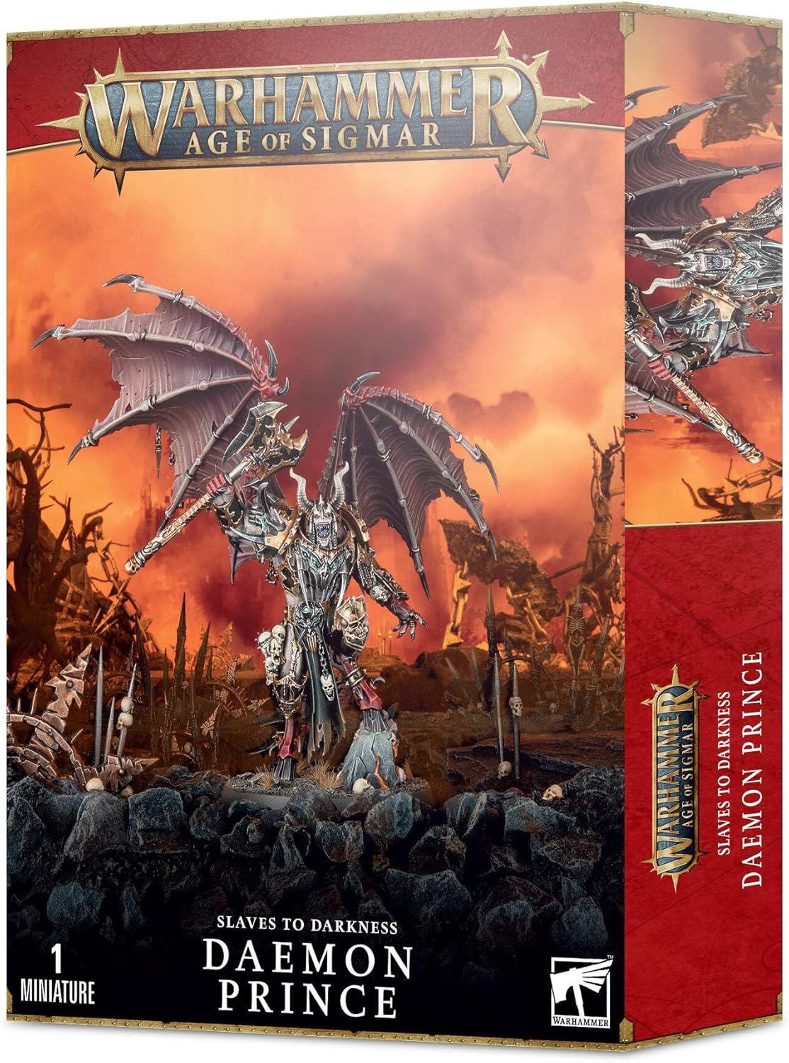 Warhammer Age of Sigmar: Slaves to Darkness - Daemon Prince - WiredVillage Games - Games Workshop